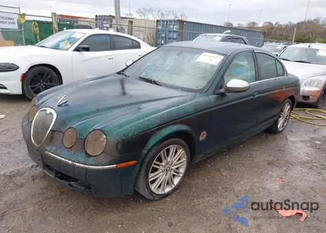 2008 Jaguar S-Type 3.0 V6 from USA, damaged, VIN SAJWA01A58FN84274